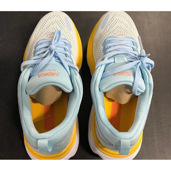 Hoka One One Bondi 8 Women's Size 7 B Summer Song Country Air Sneakers No Box - Picture 5 of 6